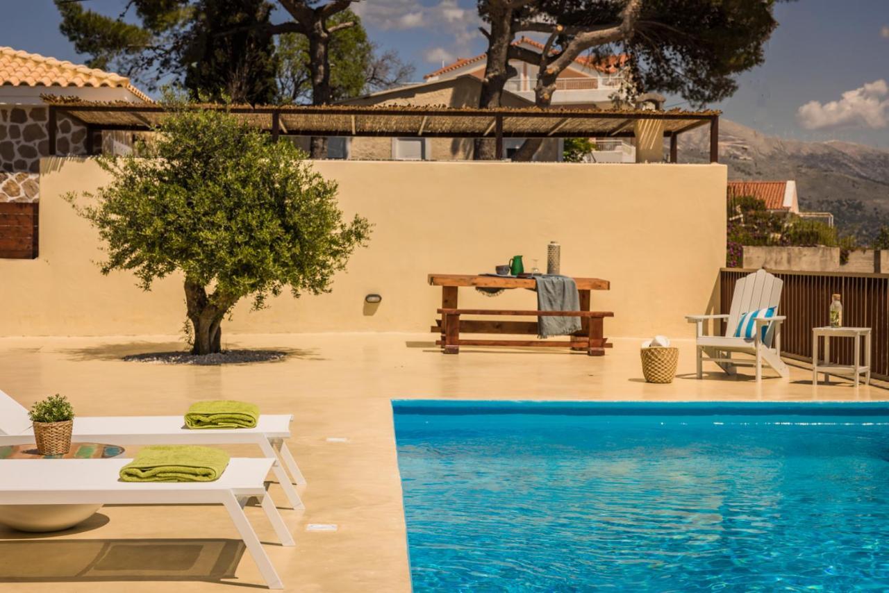 Akrolithos Villas Kouvalata Kültér fotó