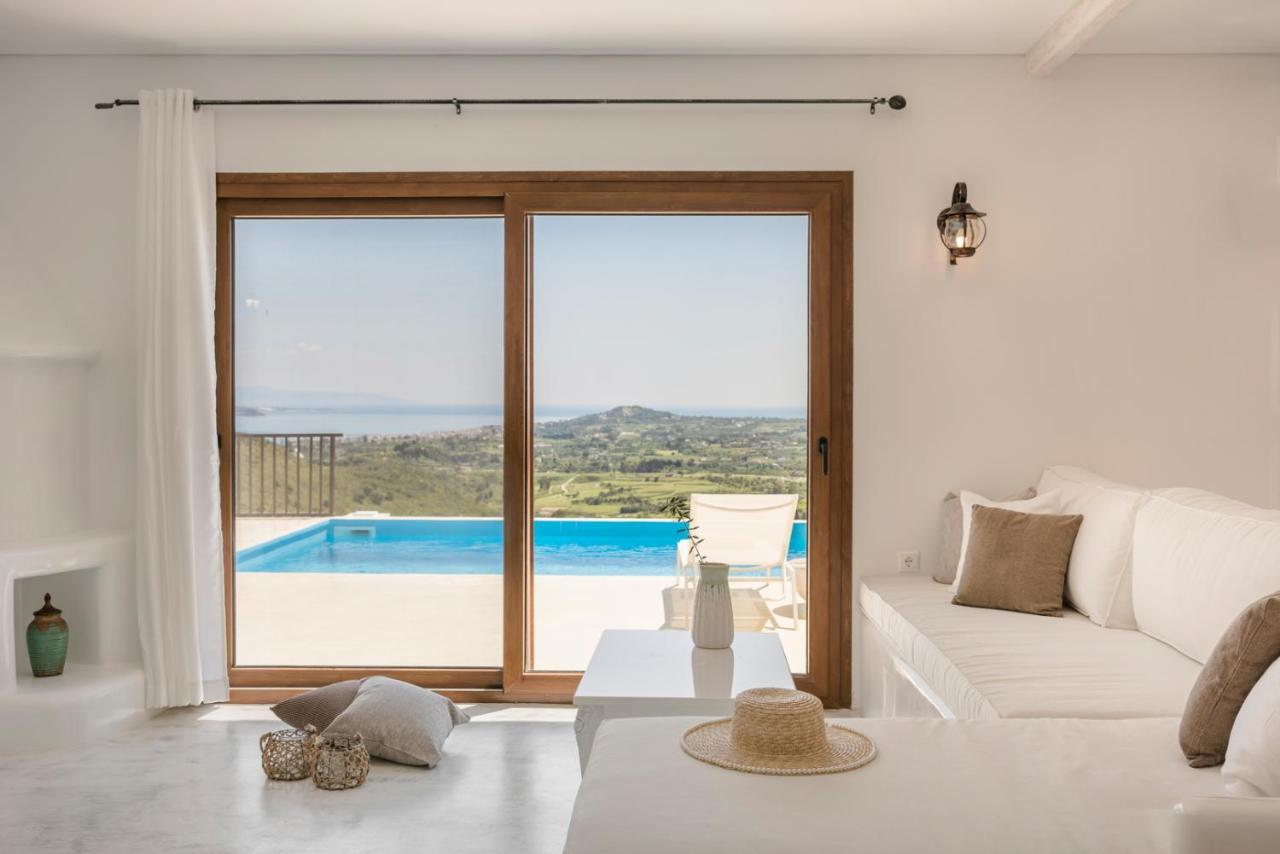 Akrolithos Villas Kouvalata Kültér fotó