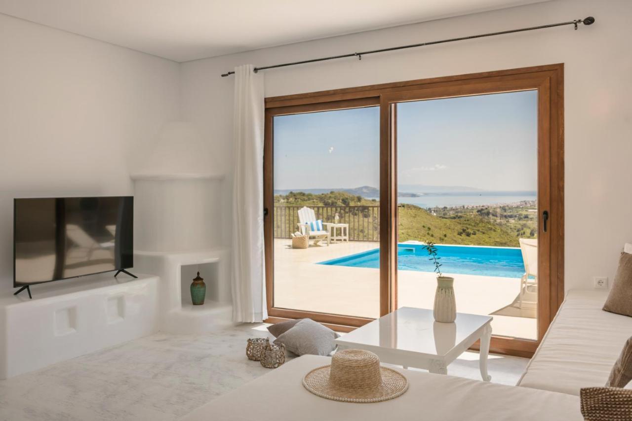 Akrolithos Villas Kouvalata Kültér fotó