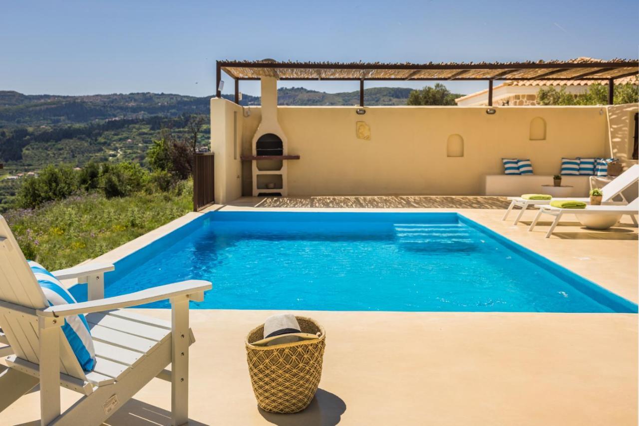 Akrolithos Villas Kouvalata Kültér fotó