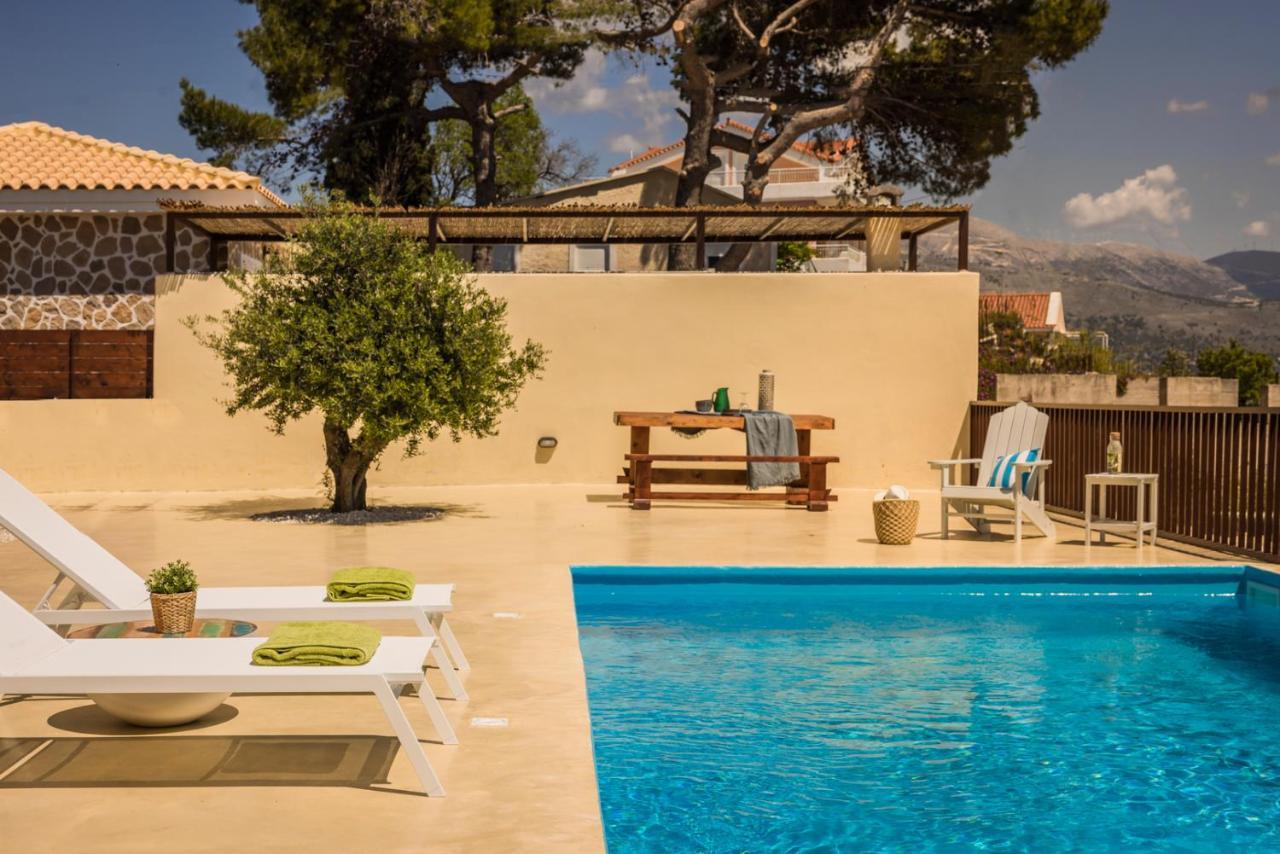 Akrolithos Villas Kouvalata Kültér fotó