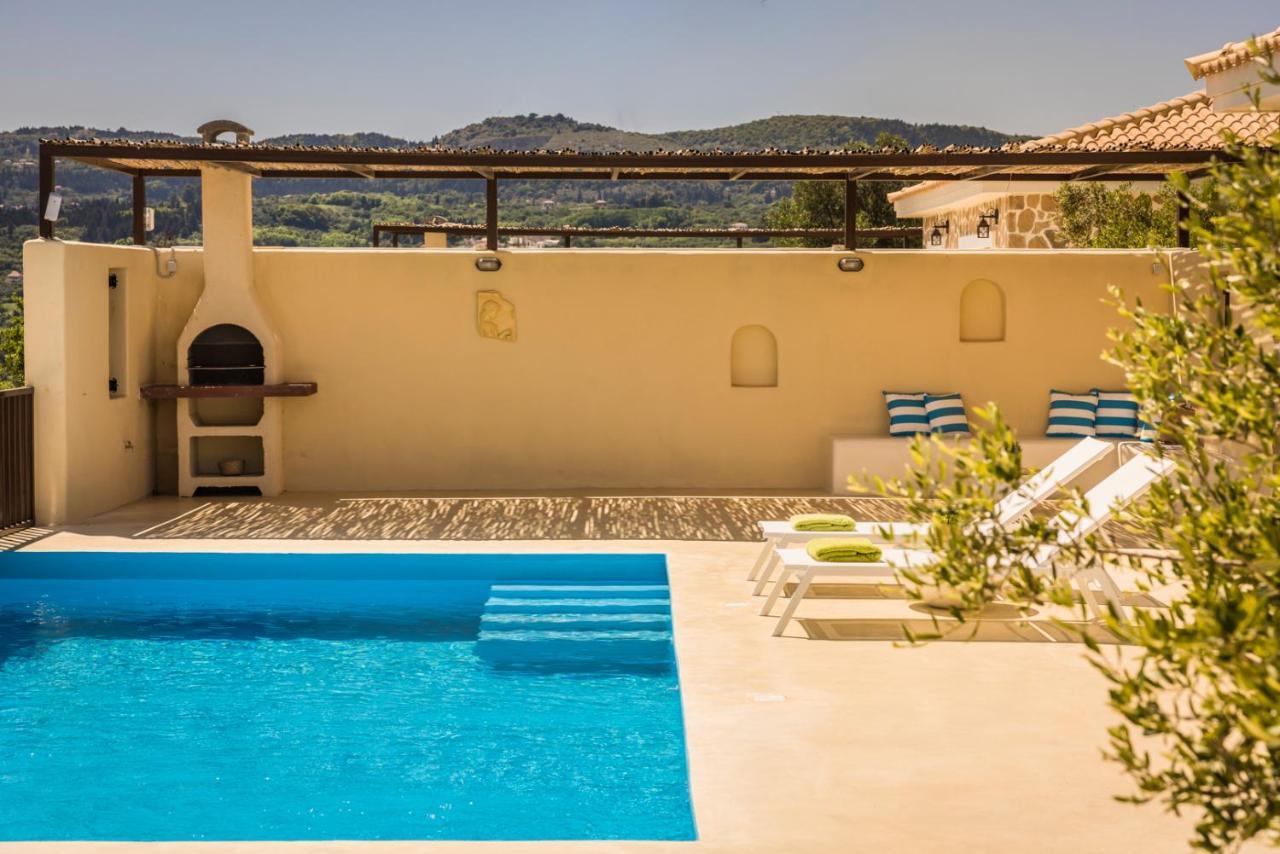 Akrolithos Villas Kouvalata Kültér fotó