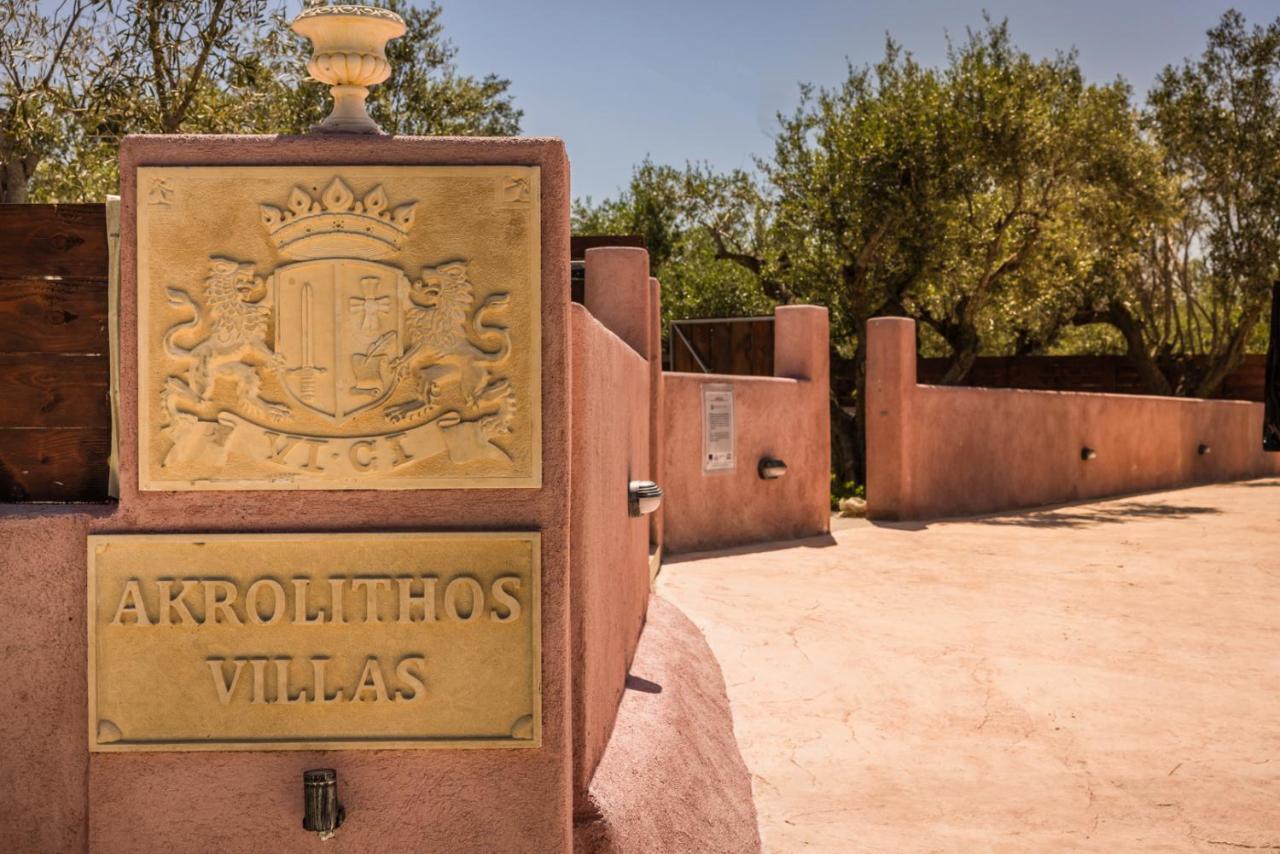 Akrolithos Villas Kouvalata Kültér fotó